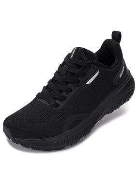 BRONAX Women's Wide Toe Box Running Shoes Mesh Athletic Sneakers Size 8
